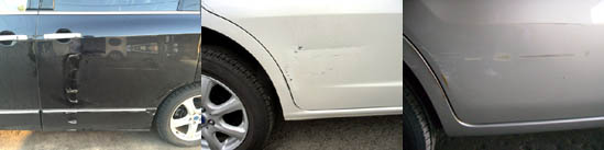 車のドア修理代 板金塗装費用 事例一覧とフロントドアの凹み